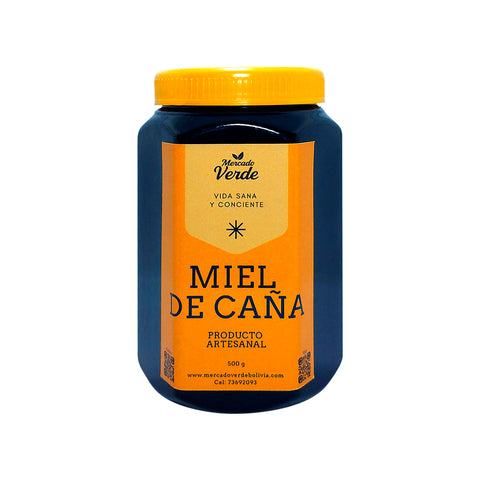 Miel de caña artesanal | Mercado Verde | 500 ml