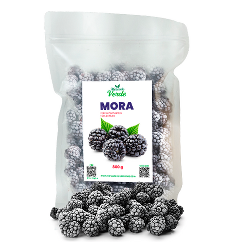 Moras congeladas | Mercado verde | 800 g