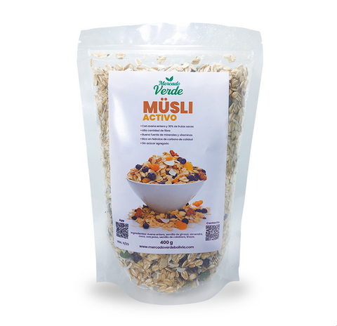 Müsli activo | Mercado Verde | 400 g